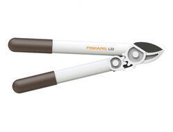 Nůžky FISKARS POWERGEAR WHITE L32 na silné větve 1026930- pouze osobní odběr