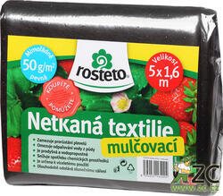 Neotex ROSTETO - černá netkaná textilie 50g šíře 5 x 1,6 m