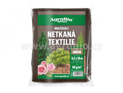 AgroBio mulčovací Hnědá netkaná textilie 50g 3,2x10m