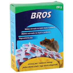 BROS měkká návnada na myši, krysy a potkany 250 g