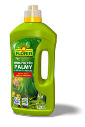AGRO FLORIA Kapalné hnojivo pro zelené rostliny a palmy 1l 
