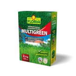 FLORIA Dl.půs.trávníkové hnojivo Multigreen 2,5 kg + ZDARMA KRISTALON